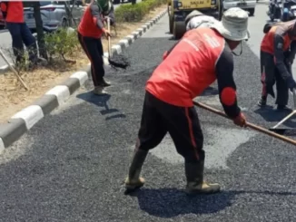 Perbaikan Ruas Jalan Soekarno Hatta Kota Semarang