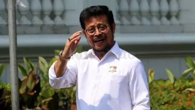 Syahrul Yasin Hilang