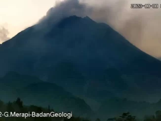Gunung Merapi Kembali Aktif