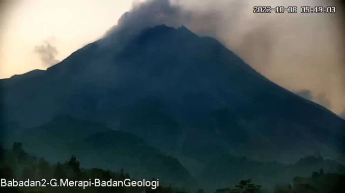 Gunung Merapi Kembali Aktif