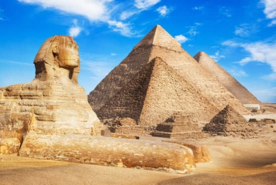 Giza General view of pyaramids