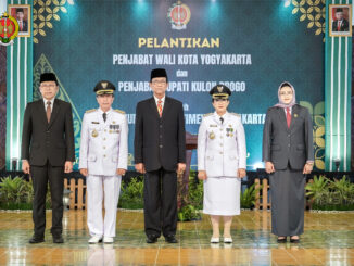 Pelantikan PJ. Wali Kota Yogyakarta dan PJ. Bupati Kulon Progo