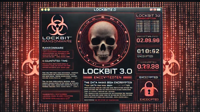 Ilustrasi, Ransomware LockBit 3.0 Brain Cipher