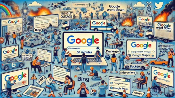 Ilustrasi, Bagaimana Jika Google Mati Selama 30 Menit?
