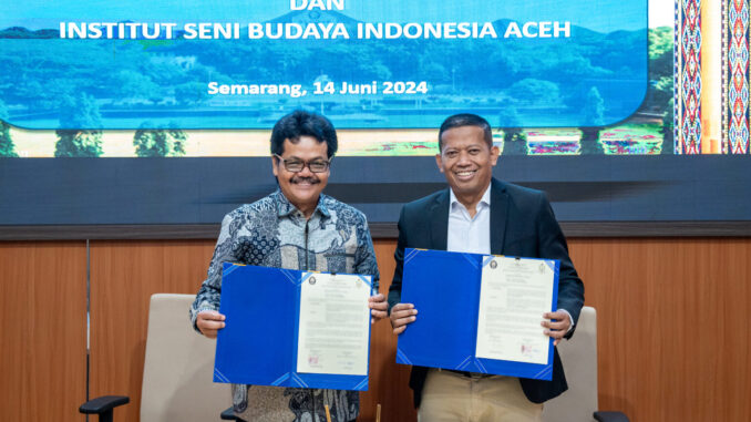 Kerja Sama UNDIP dan ISBI Aceh Kerja Sama UNDIP dan ISBI Aceh
