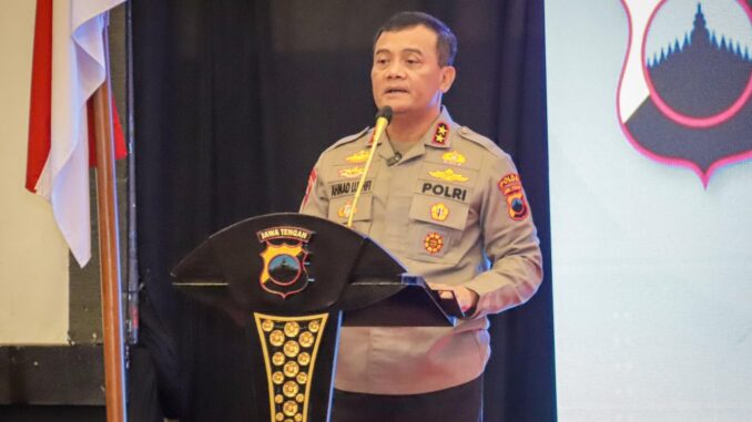 Kapolda Jawa Tengah Irjen Pol Ahmad Lutfi