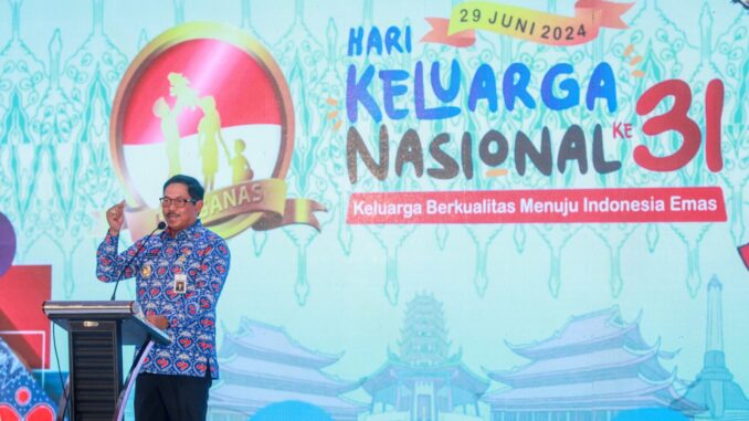 Pj Gubernur Jateng: Keluarga Berkualitas Berperan Penting Dalam Pembangunan Bangsa