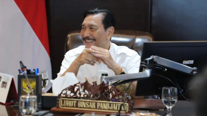 Menteri Koordinator Bidang Kemaritiman dan Investasi, Luhut Binsar Pandjaitan