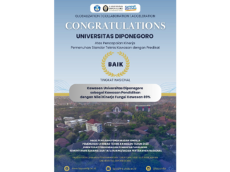 UNDIP Raih Peringkat Kinerja Kawasan Pendidikan Baik Tingkat Nasional