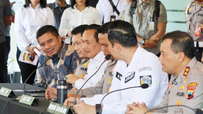 Konferensi pers kasus mafia tanah di Mapolda Jawa Tengah