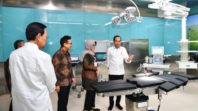 Presiden Jokowi Resmikan Gedung Pelayanan Kesehatan Ibu dan Anak RS Sardjito Yogyakarta