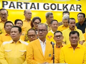 Agus Gumiwang menjadi Plt Ketua Umum Golkar pada rapat pleno yang digelar di DPP Golkar, Jakarta,