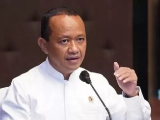 Menteri Investasi/Kepala Badan Koordinasi Penanaman Modal, Bahlil Lahadalia