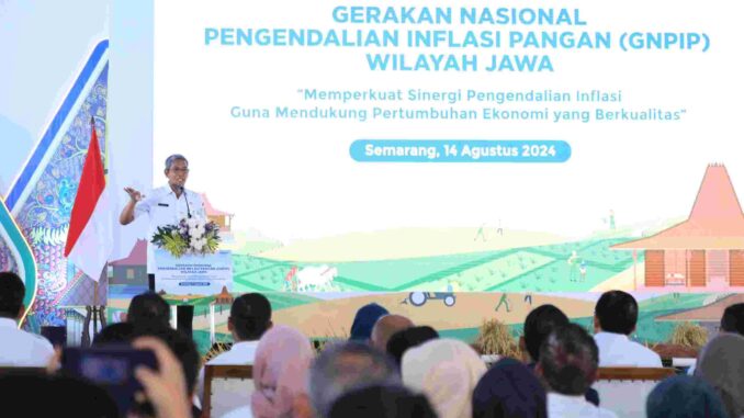 GNPIP Gerakan Nasional Pengendalian Inflasi Pangan Jateng