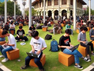 Ilustrasi Wifi Gratis Publik