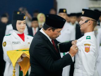 Nana Sudjana Kukuhkan Paskibraka Jateng 2024, Disiapkan Jadi Duta Pancasila dan Patriot NKRI