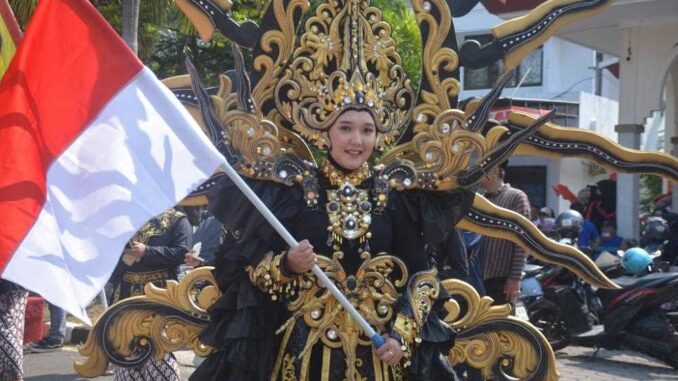 Pawai Pembangunan HUT RI Batang