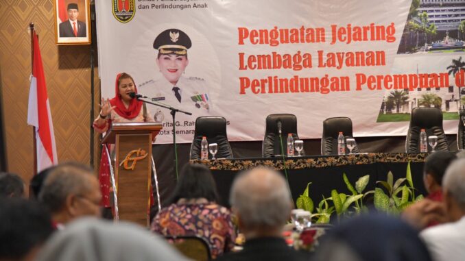 Pemkot Semarang melakukan penguatan pencegahan kekerasan dengan melibatkan peran aktif kaum pria melalui Forum Gerakan Pria Peduli Perempuan dan Anak (GARPU PERAK).