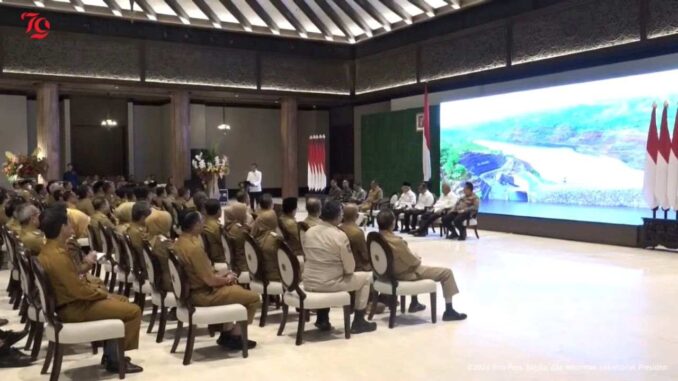 Pengarahan Presiden Jokowi Kepada Kepala Daerah Seluruh Indonesia, IKN, 13 Agustus 2024