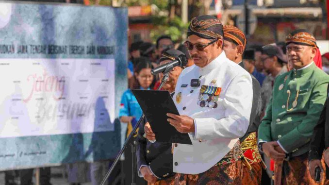 Peringati Hari Jadi ke-79 Provinsi Jateng, Nana Sudjana Serukan Pemberantasan Narkoba hingga Tingkat Desa