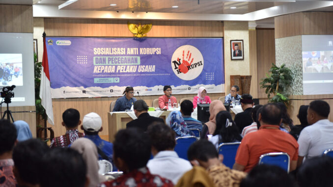 Rentan Terlibat Gratifikasi, Pemprov Jateng Sasar Sosialisasi Antikorupsi pada Pelaku Usaha Rentan Terlibat Gratifikasi, Pemprov Jateng Sasar Sosialisasi Antikorupsi pada Pelaku Usaha