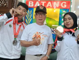Atlet Panjat Tebing Indonesia Veddriq Leonardo dan Kiromal Katibin