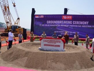 PT KITB Resmikan Pembangunan Pabrik SEG Solar, Dorong Indonesia Jadi Pusat Industri Hijau