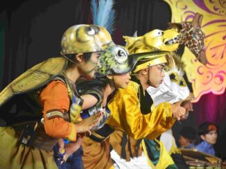 Penampilan dari Kemantren Jetis dalam Festival Langen Sekar 2024.