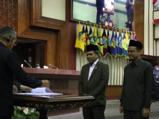 DPRD Provinsi Jateng menggelar rapat paripurna, Jumat (30/8/2024)