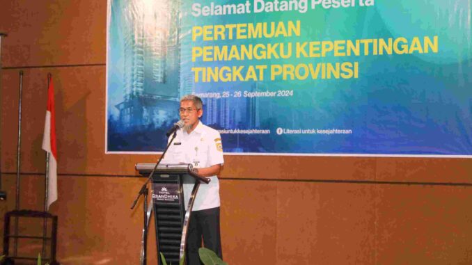 Pemprov Jateng Komitmen Tingkatkan Literasi Masyarakat Hingga Tingkat Desa