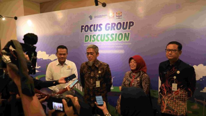 Sekretaris Daerah Provinsi Jateng, Sumarno, di sela acara Focus Group Discussion (FGD) Optimalisasi Aglomerasi Solo Raya di Hotel Paragon, Kota Surakarta, pada Jumat, 25 Oktober 2024. (Dokumentasi Humas Pemprov Jateng)