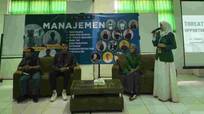 Program Studi S1 Manajemen Universitas Wahid Hasyim (UNWAHAS) kembali menggelar seminar yang bertajuk “AI: Threat or Opportunity?” pada Sabtu, 5 Oktober 2024