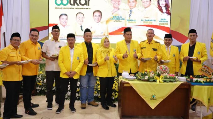 Acara perayaan HUT Partai Golkar di Kantor DPD Golkar Jateng, (20/10/2024) 