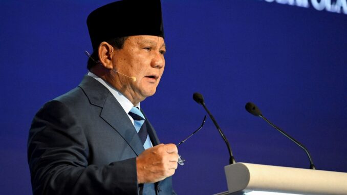 Presiden Prabowo Subianto