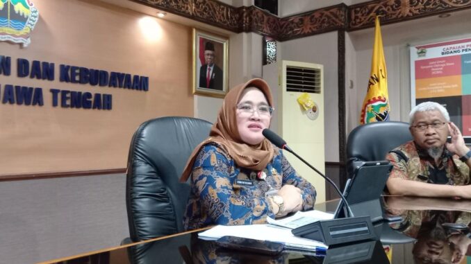 Kepala Disdikbud Jawa Tengah Uswatun Hasanah.