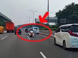 Rombongan Presiden Prabowo Prioritaskan Mobil Damkar di Jalan Raya. (Tangkapan Layar Instagram)