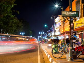 Ilustrasi Jalan Malioboro Jogja