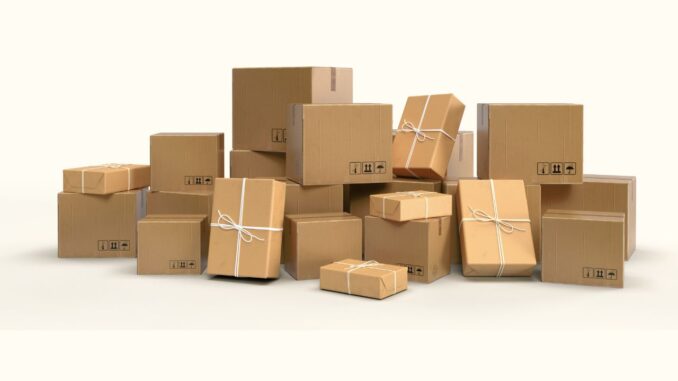 Ilustrasi Paket Kiriman Ilustrasi Paket Kiriman