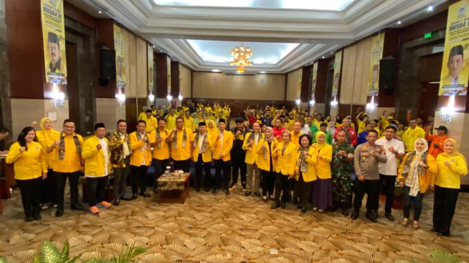 Musda XI Golkar Kota Semarang di Hotel Novotel, Rabu (27/8/2025)