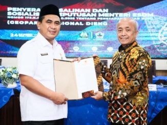 Kawasan Dieng Jadi Geopark Nasional, Taj Yasin Minta Terus Dikembangkan