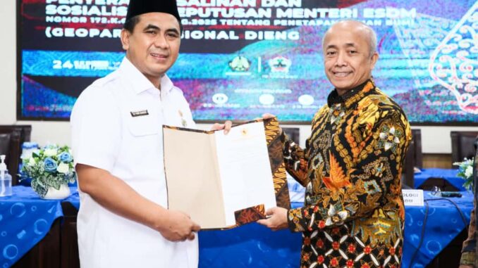 Kawasan Dieng Jadi Geopark Nasional, Taj Yasin Minta Terus Dikembangkan Kawasan Dieng Jadi Geopark Nasional, Taj Yasin Minta Terus Dikembangkan
