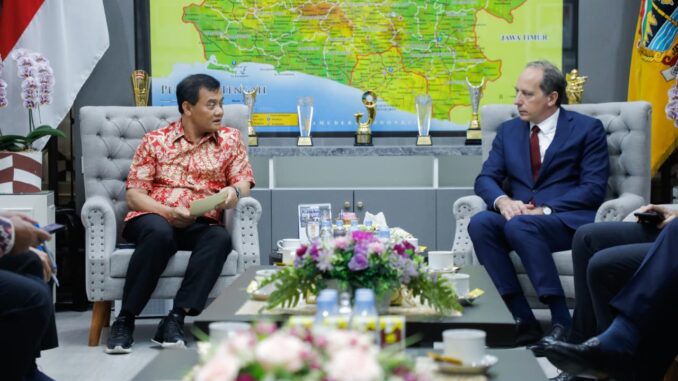 Pertemuan Gubernur Jateng - Dubes Prancis Perkuat Kemitraan Strategis