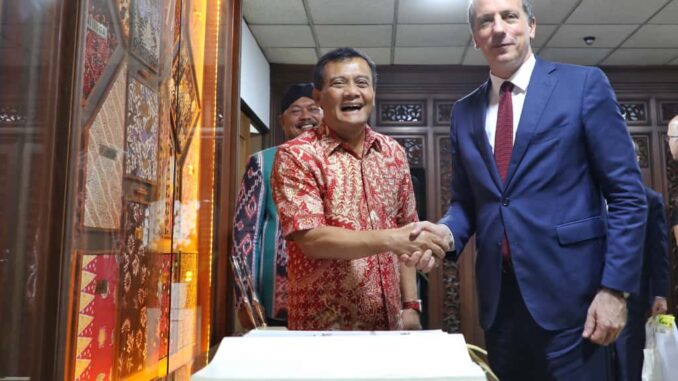 Pertemuan Gubernur Jateng - Dubes Prancis Perkuat Kemitraan Strategis