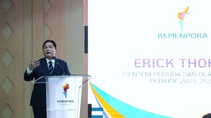 Dana SEA Games 2025 Baru Rp10 Miliar, Erick Thohir Bahas Solusi dengan Menkeu