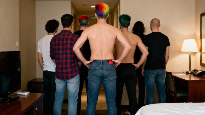 Ilustrasi, Pesta Gay Ilustrasi, Pesta Gay