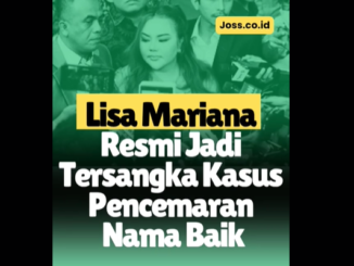 Lisa Mariana Resmi Jadi Tersangka Kasus Pencemaran Nama Baik Ridwan Kamil