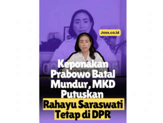 Rahayu Saraswati Batal Mundur, MKD Putuskan Keponakan Prabowo Tetap Jadi Anggota DPR