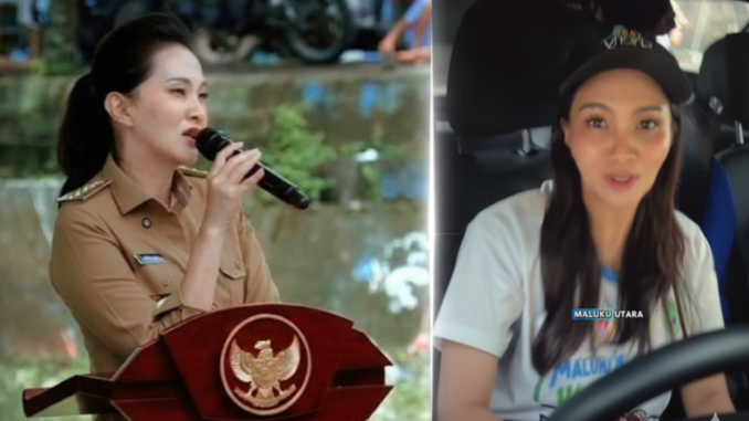 Sherly Tjoanda Viral di TikTok Ajak Warga ke Sofifi Rayakan HUT Maluku Utara ke-26