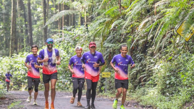 Melalui Trail Run Baturraden, Sekda Jateng Ajak Jaga Kelestarian Alam