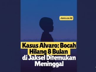 Kasus Alvaro Bocah Hilang 8 Bulan di Jaksel Ditemukan Meninggal